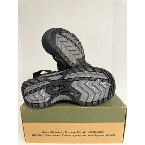 -1262 Keen Rapids H2, Black/Gre3y Sandals-US 9 Mens - Picture 4 of 5